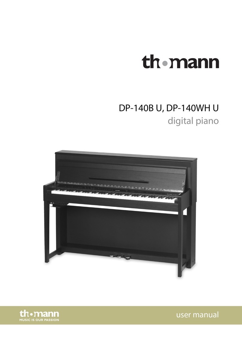 thomann DP-140WH U User manual