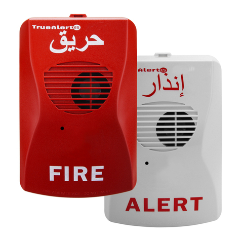 Autocall TrueAlert ES A59AOC-WRF installation instructions Autocall TrueAlert ES A59AOC-WRF installation instructions