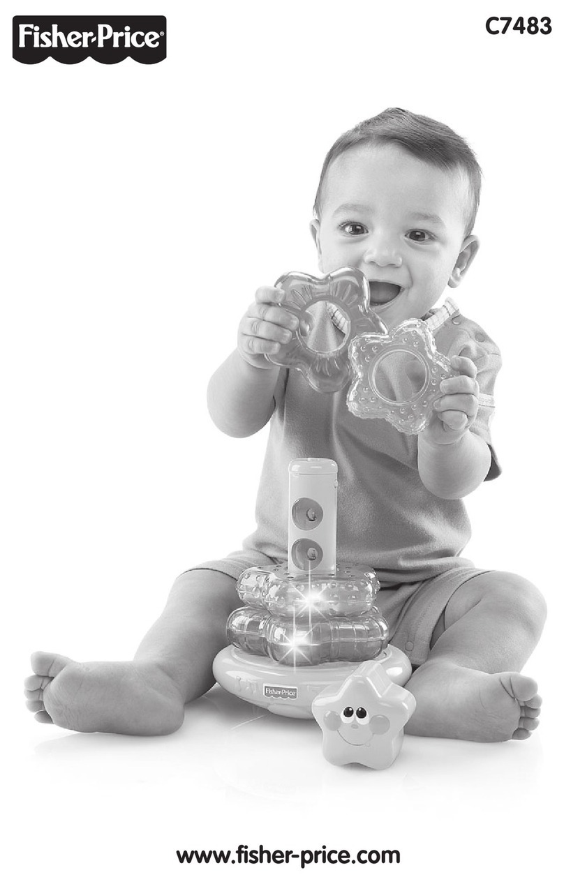 Fisher-Price Dance Baby Dance Classical Stacker C7483 User manual