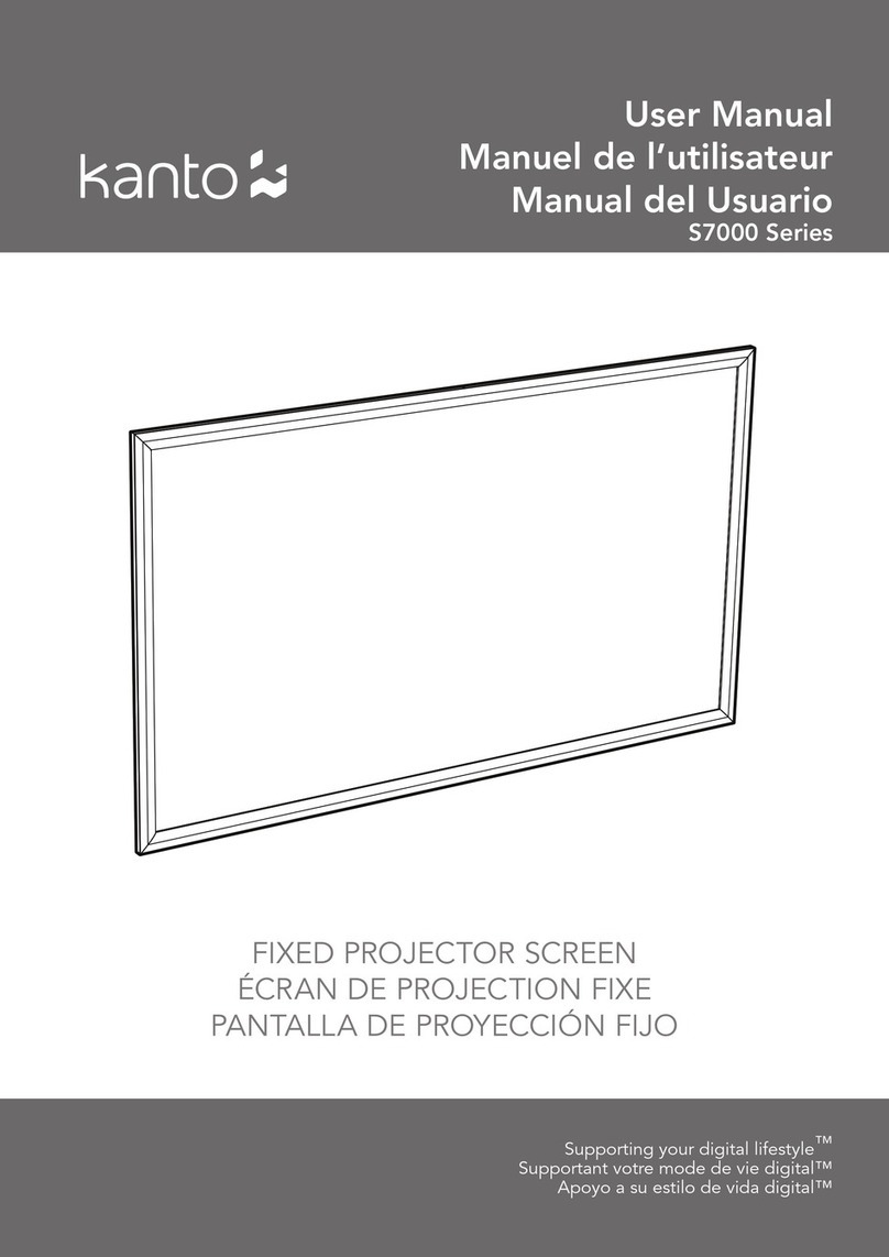 Kanto S7000 Series user manual