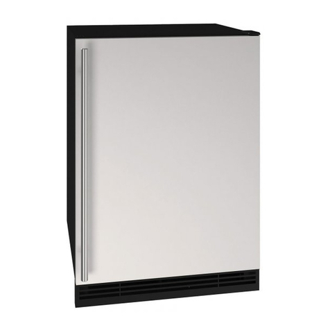 U-Line UHRI124 Installation manual