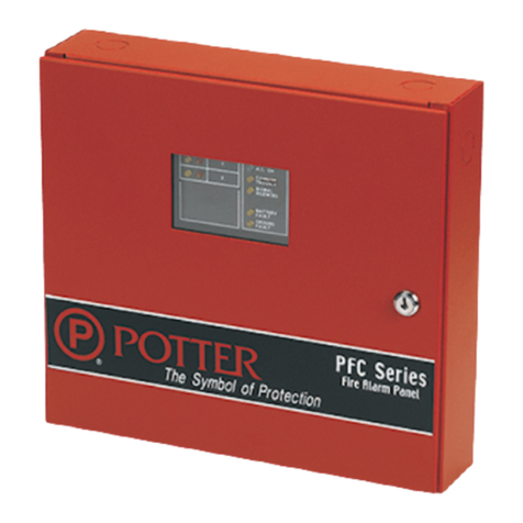 Potter PFC-3002T Installation and operation manual