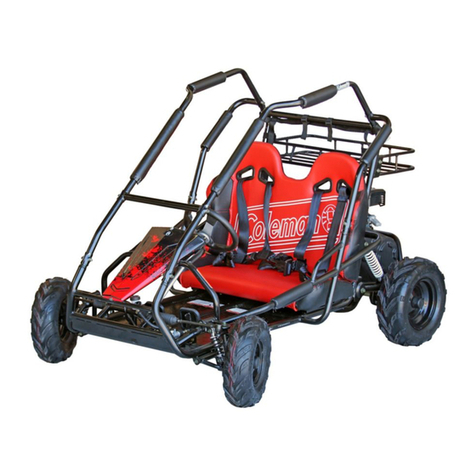 Coleman Powersports KT196 owner's manual