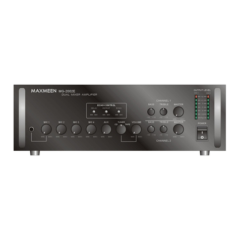 Maxmeen MG-2002E User manual