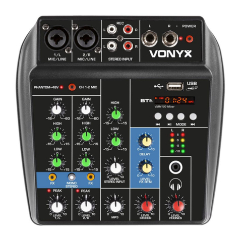 Vonyx VMM100 instruction manual
