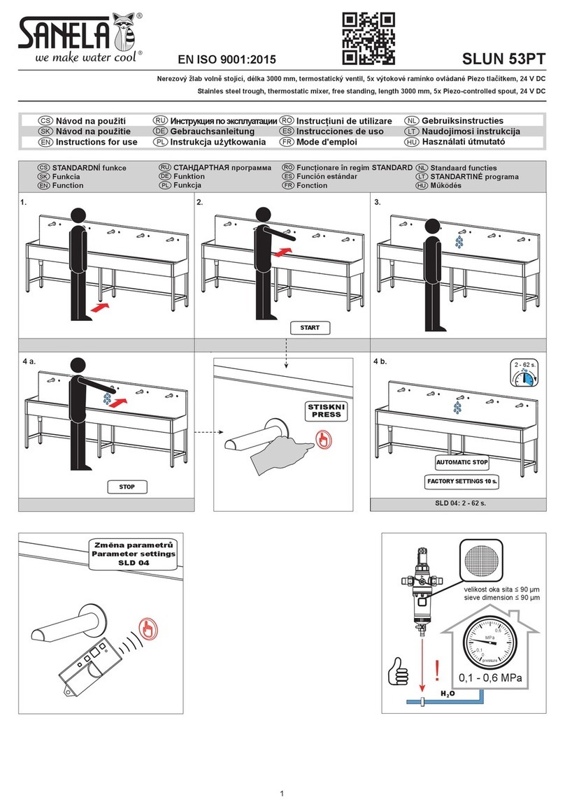 Sanela SLUN 53PT Instructions for use