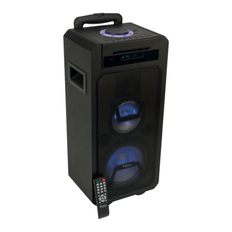 Ibiza sound FREESOUND350-CD User manual