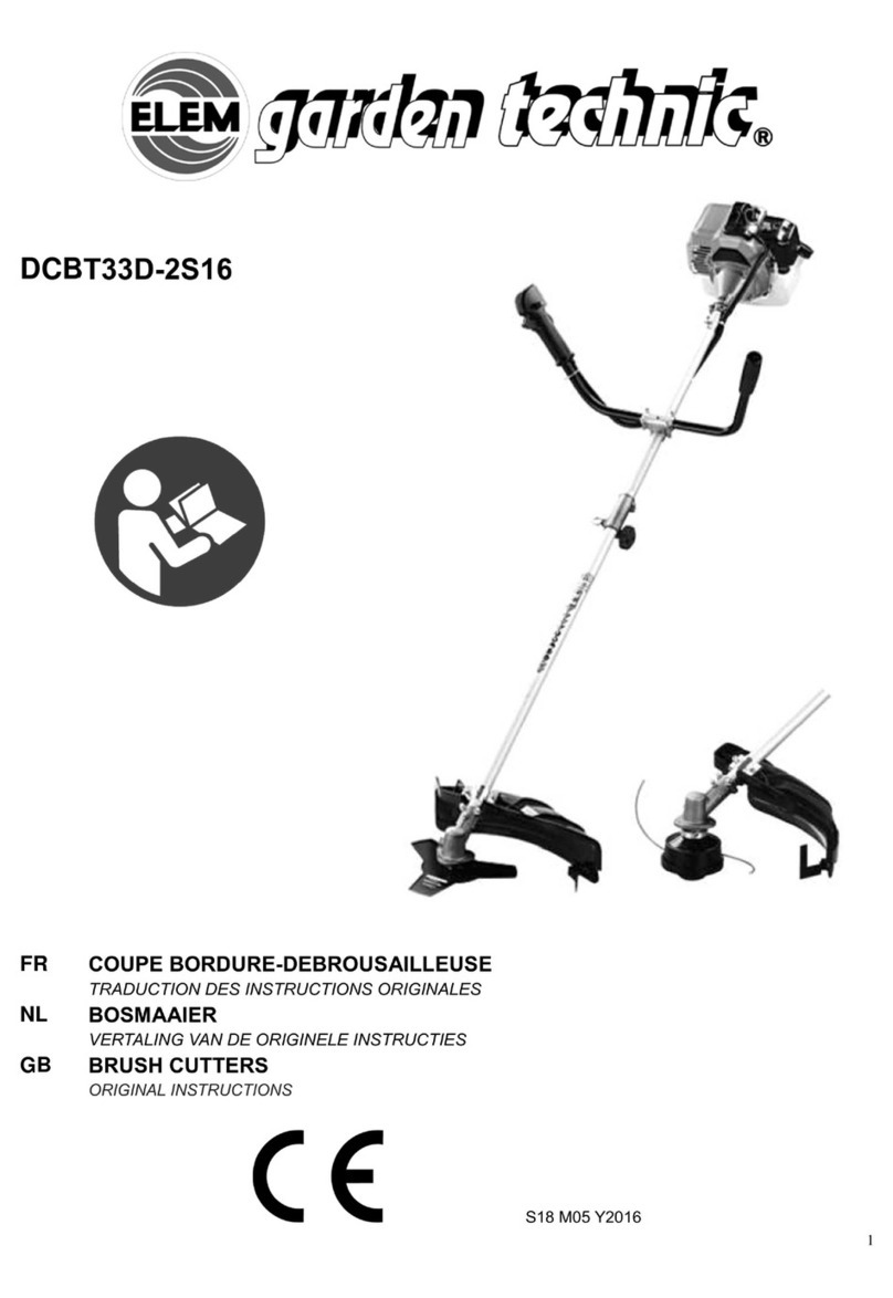 Elem Garden Technic DCBT33D-2S16 User manual Elem Garden Technic DCBT33D-2S16 User manual