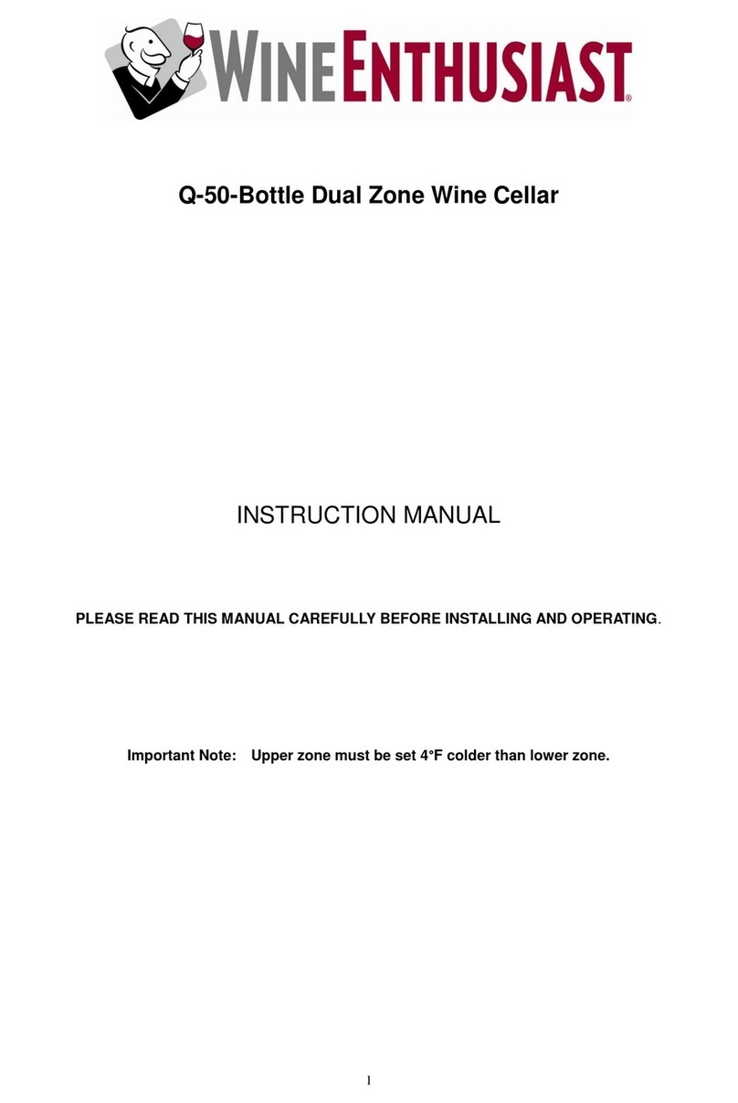 WineEnthusiast Q-50 instruction manual