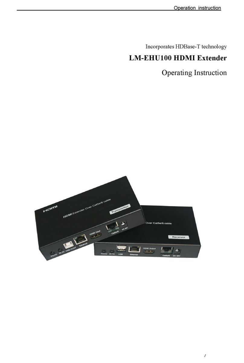 Shenzhen Shunxun Electronics LM-EHU100 operation instruction