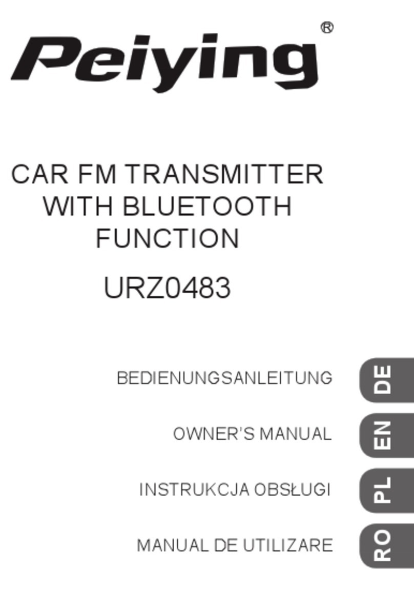 Peiying URZ0483 owner's manual