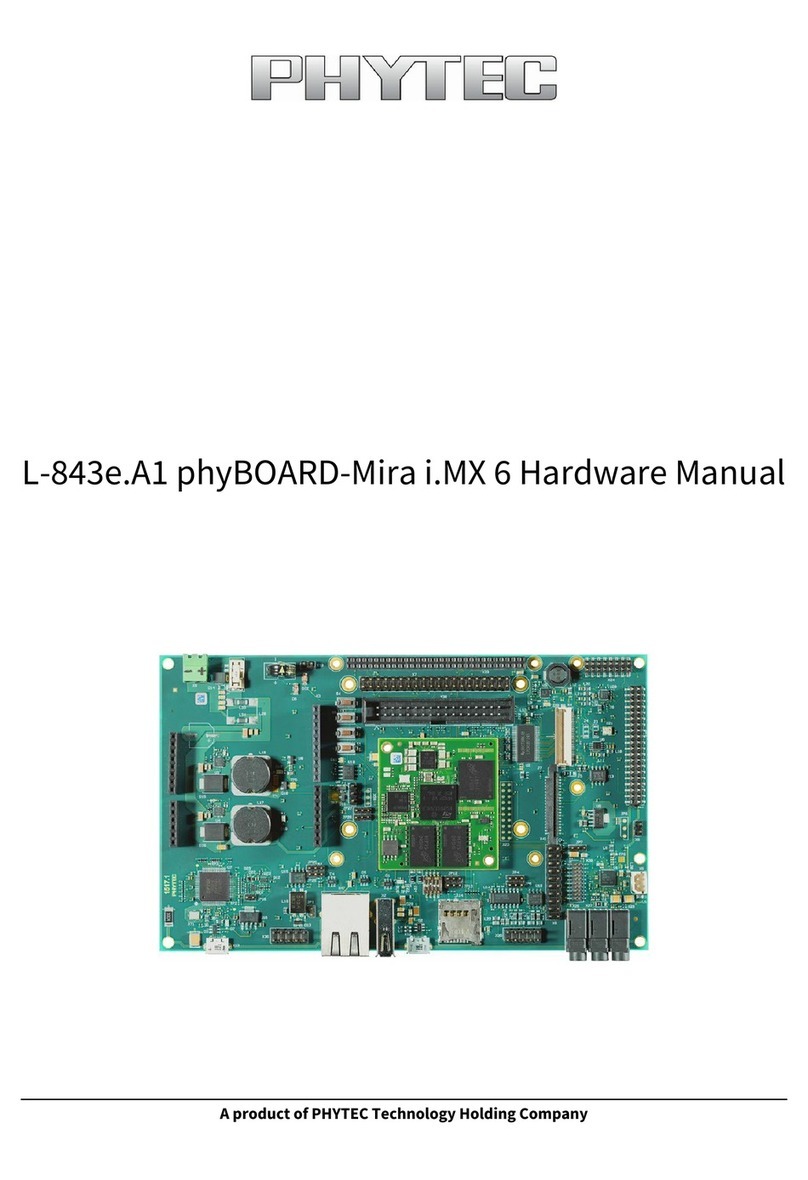 Phytec L-843e.A1 User manual