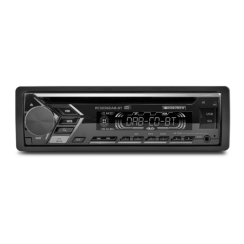 Caliber RCD236DAB-BT User manual