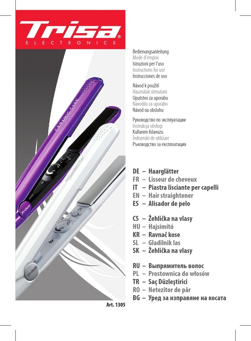 Trisa 1305 User manual