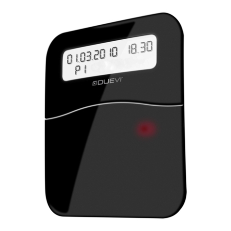 Duevi DVT-LCD Installation and use manual
