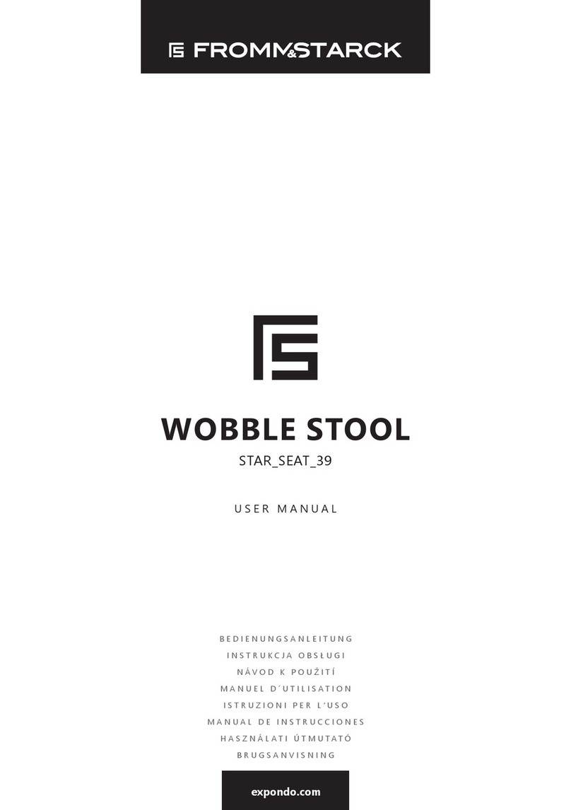 Fromm&Starck STAR SEAT 39 User manual Fromm&Starck STAR SEAT 39 User manual