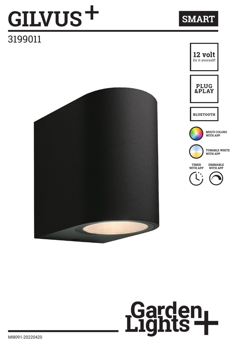 Techmar Garden Lights GILVUS + manual Techmar Garden Lights GILVUS + manual