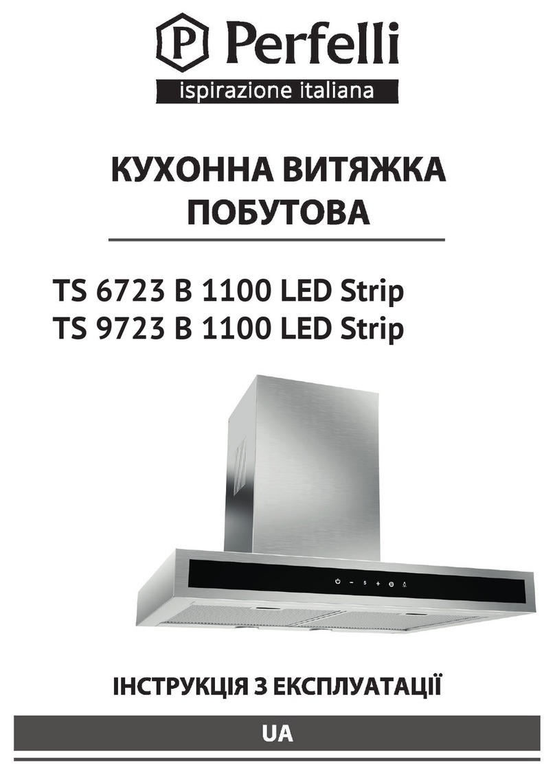 Perfelli TS 6723 B 1100 LED Strip user manual