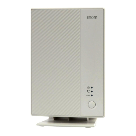 Snom M500 User manual