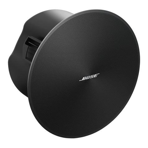 Bose Professional DesignMax DM5C installation guide