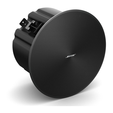 Bose Professional DesignMax DM6C installation guide