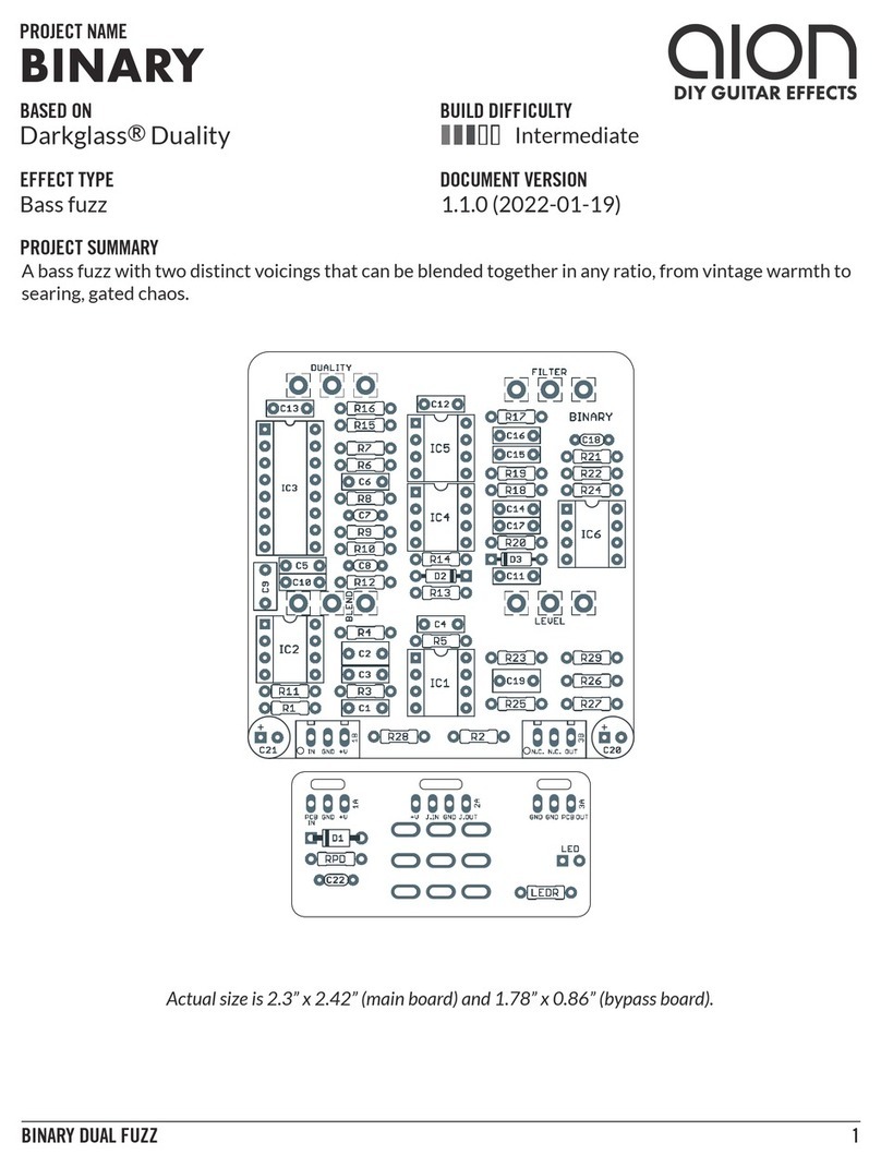 aion BINARY User manual