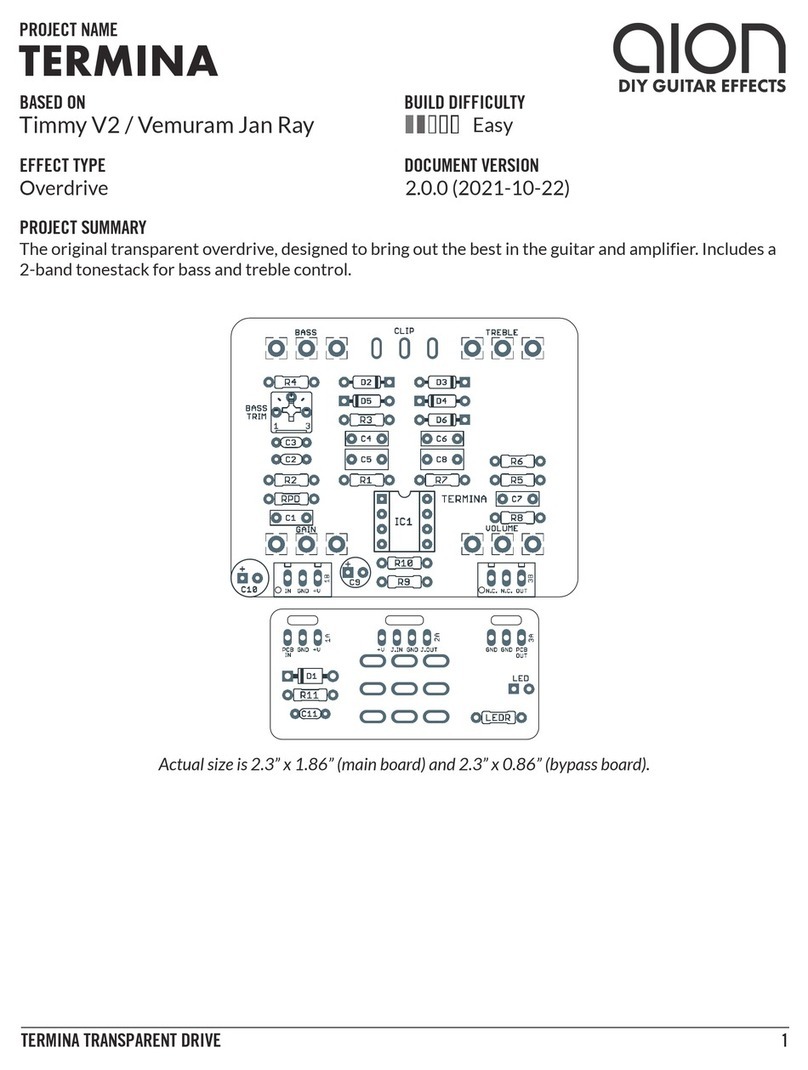 aion TERMINA manual
