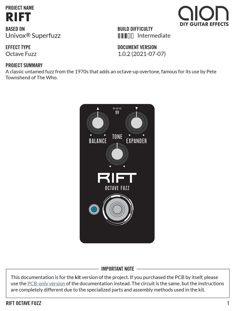 aion RIFT User manual