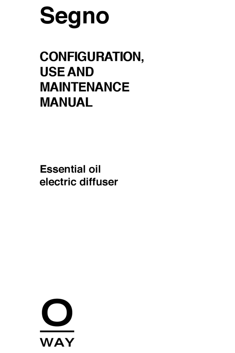 Oway Segno Use and maintenance manual