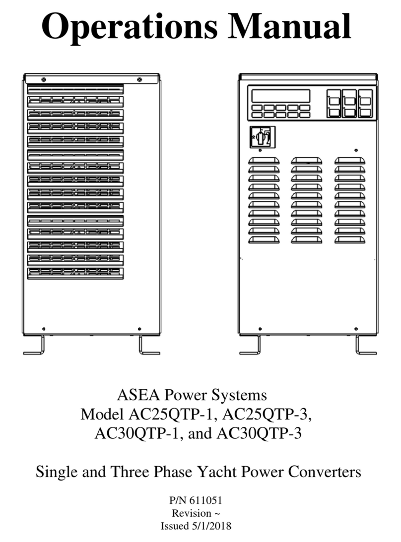 ASEA AC25QTP-1 User manual