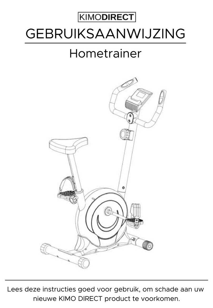 Kimo Direct Hometrainer owner's manual