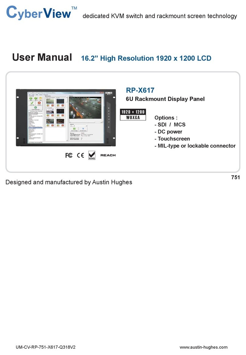 CyberView RP-X617 User manual