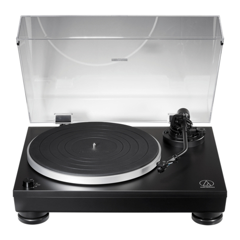 Audio Technica AT-LP5X User manual