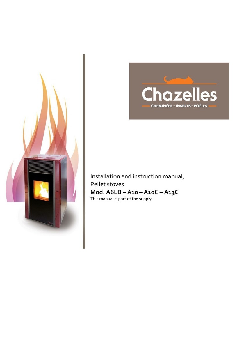 chazelles A6LB Installation and instruction manual