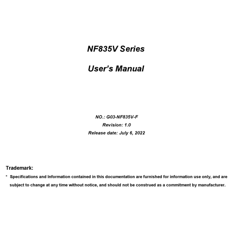 JETWAY NF835V Series User manual JETWAY NF835V Series User manual