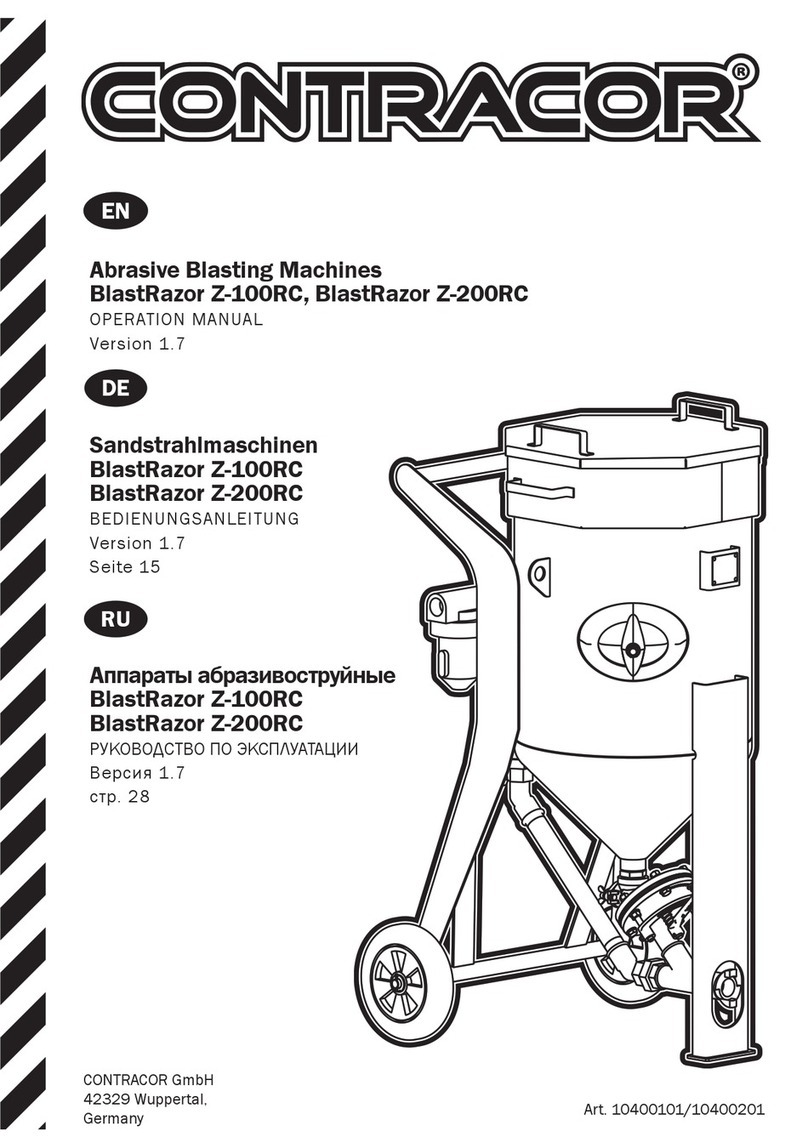 Contracor BlastRazor Z-100RC User manual