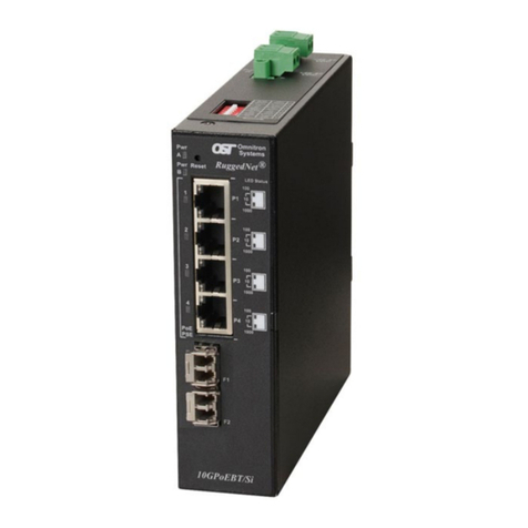 Omnitron Systems RuggedNet 10GPoEBT/Si user manual Omnitron Systems RuggedNet 10GPoEBT/Si user manual