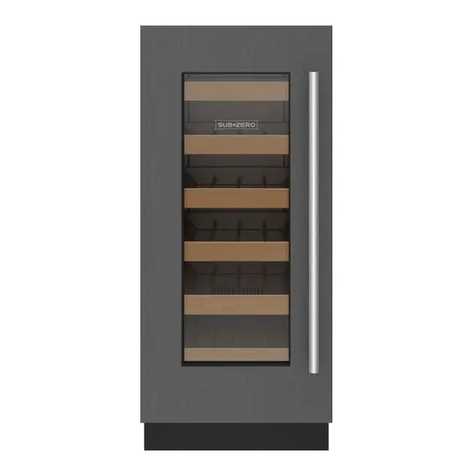 Sub-Zero Designer DEU1550WL User manual