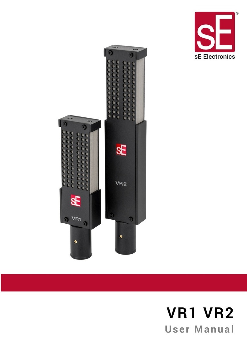 SE Electronics VR1 User manual